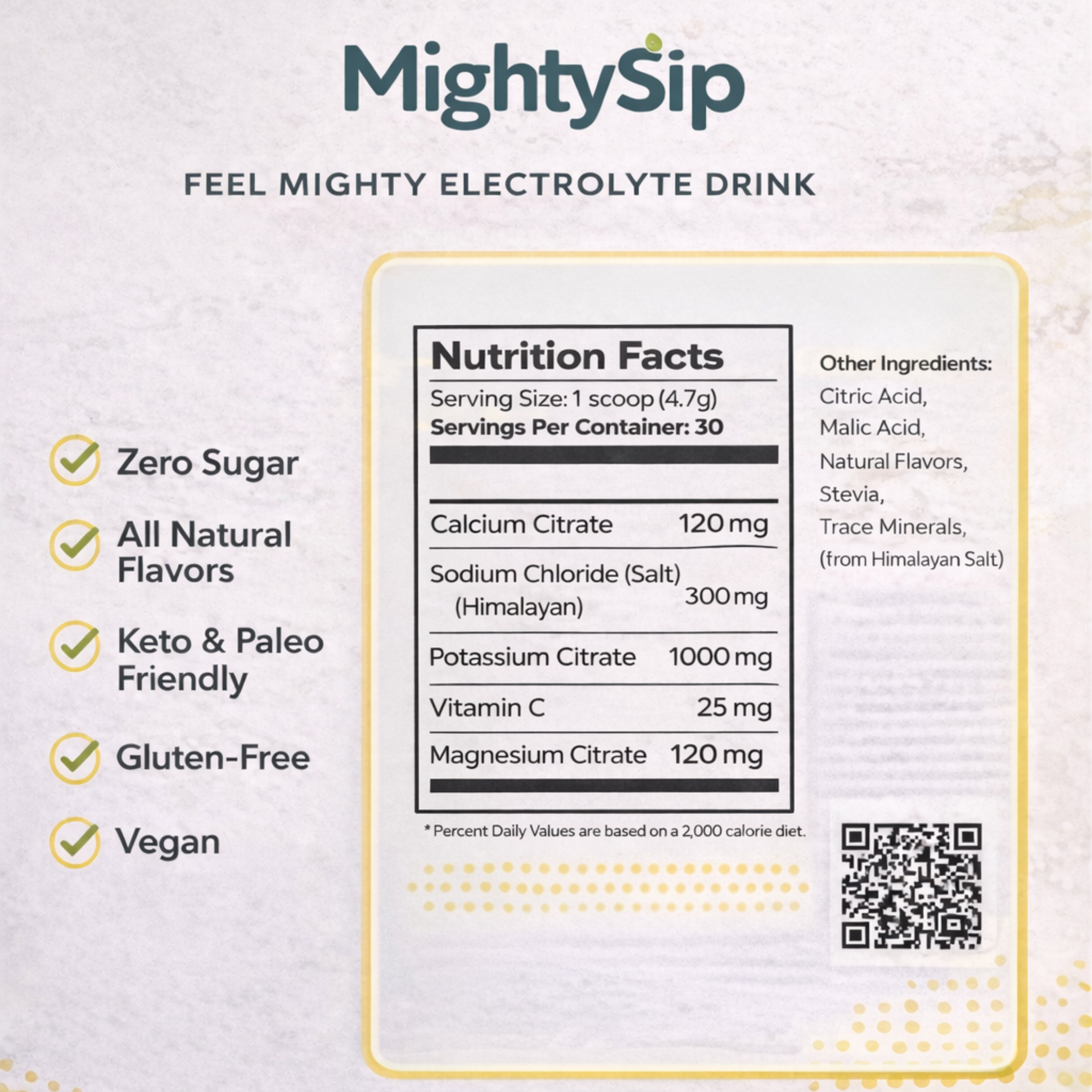 Lemon Glow - Electrolyte Powder